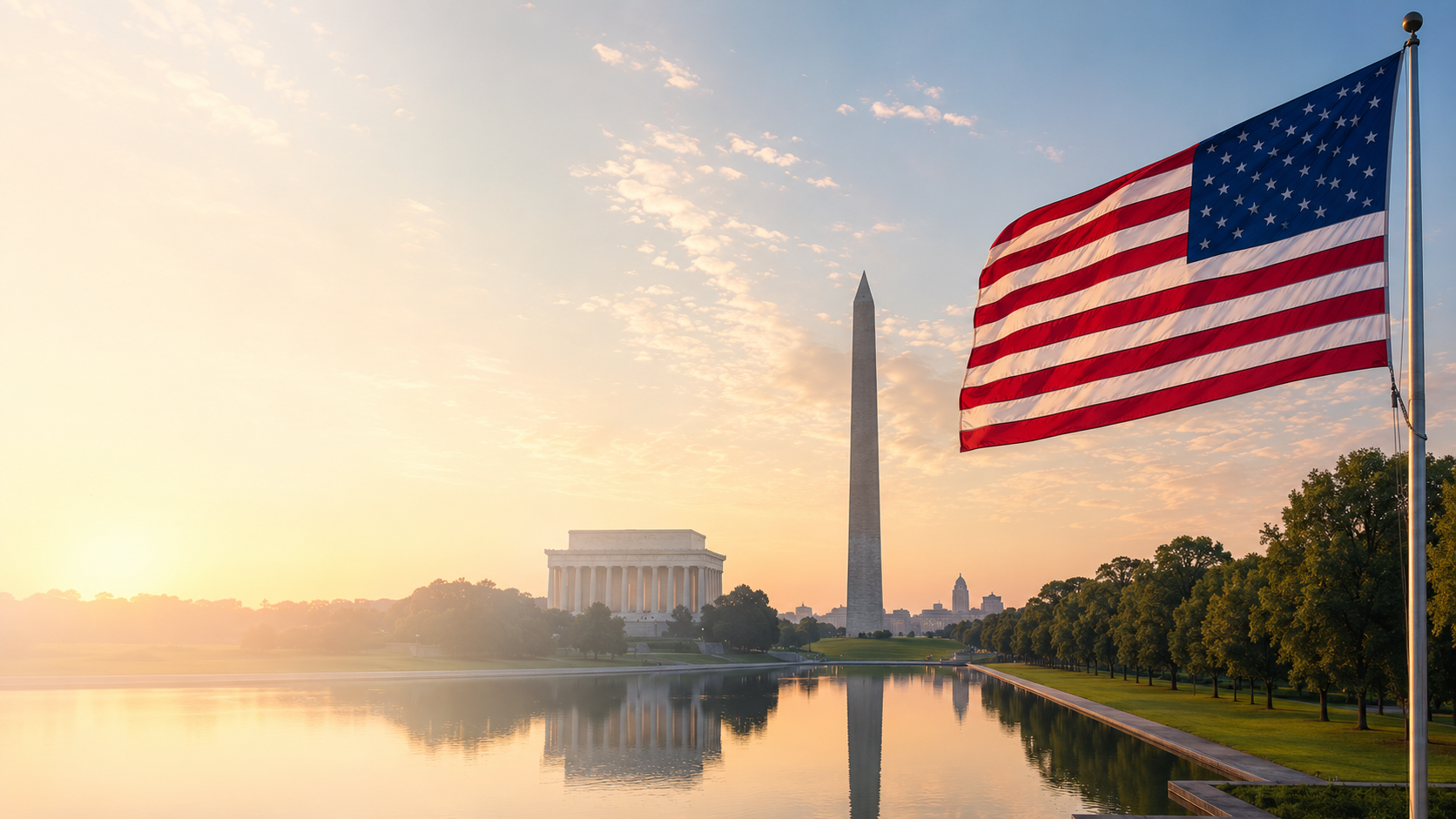 American service hero landscape